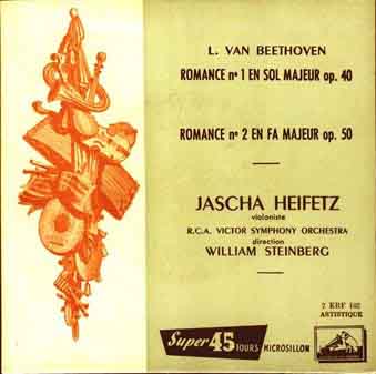 Heifets and the Beethoven Romances.