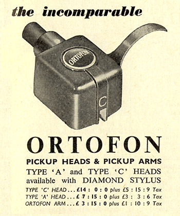 Ortofon A C Advertisement